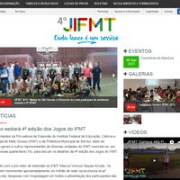 PROEX: Lançada a página do 4º JIFMT e tema de perfil dos jogos para o facebook 